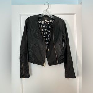 Anthropologie Idra leather jacket
